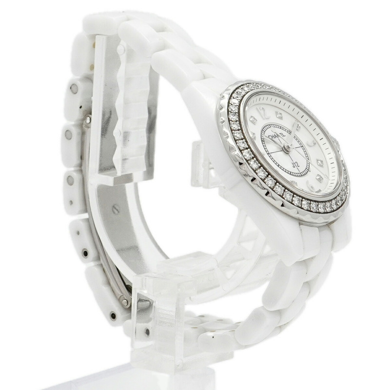 香奈兒 J12 H2572 白色錶盤女錶-2