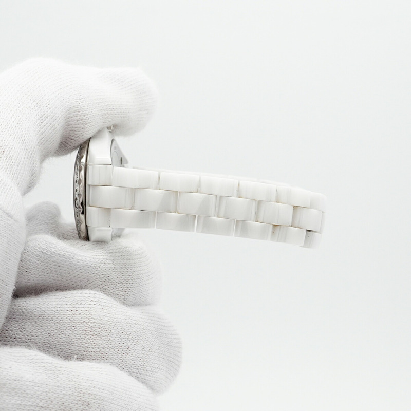 香奈兒 J12 H2572 白色錶盤女錶-5