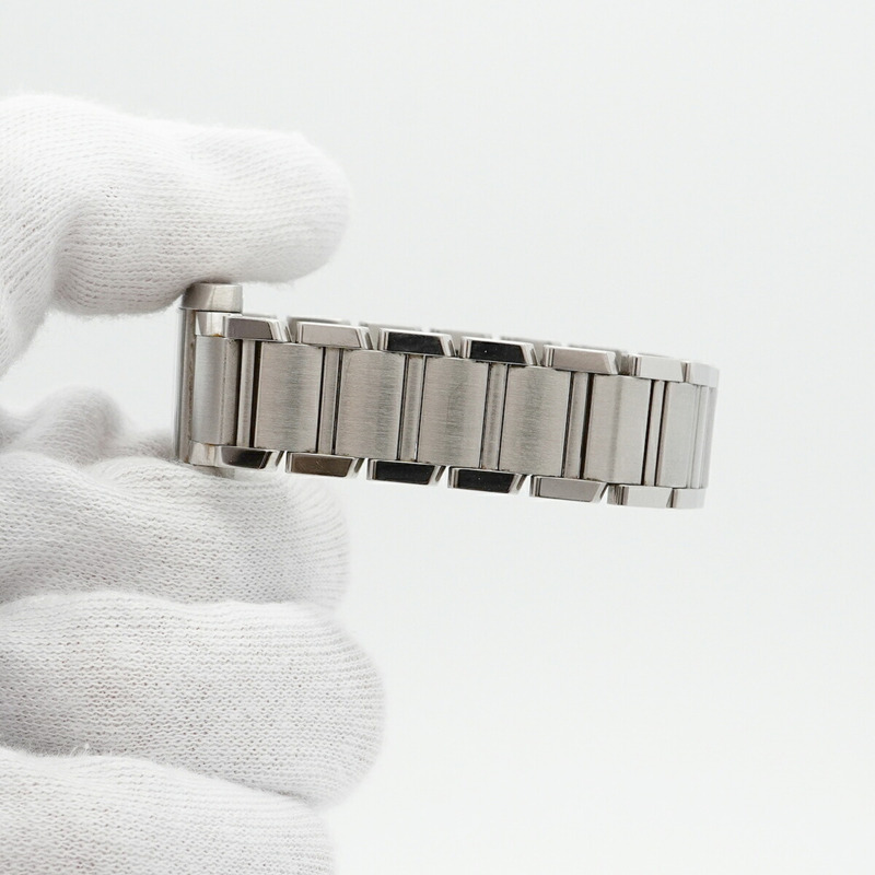 卡地亞 Tank Française SM W51008Q3 象牙色錶盤女士腕錶-5