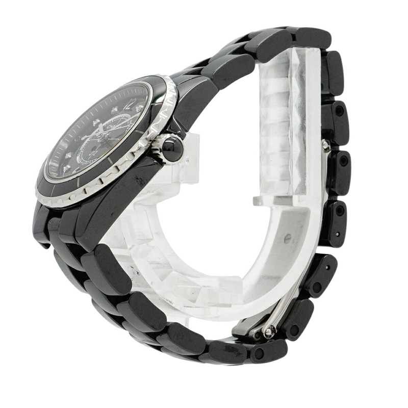 香奈兒 J12 H2569 黑色錶盤小姐腕錶-1