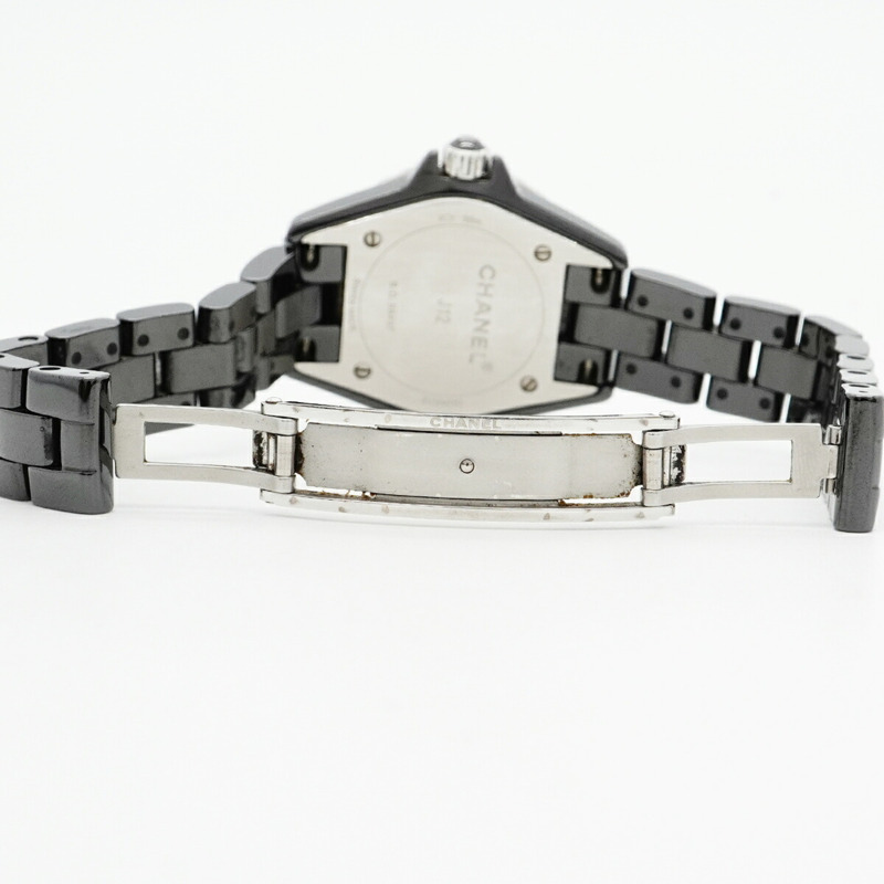 香奈兒 J12 H2569 黑色錶盤小姐腕錶-3