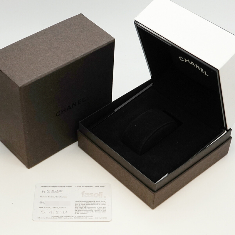 香奈兒 J12 H2569 黑色錶盤小姐腕錶-9