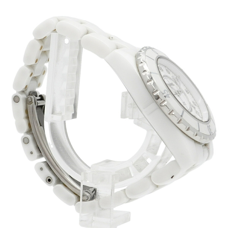 香奈兒 J12 H1628 白色錶盤女錶-2