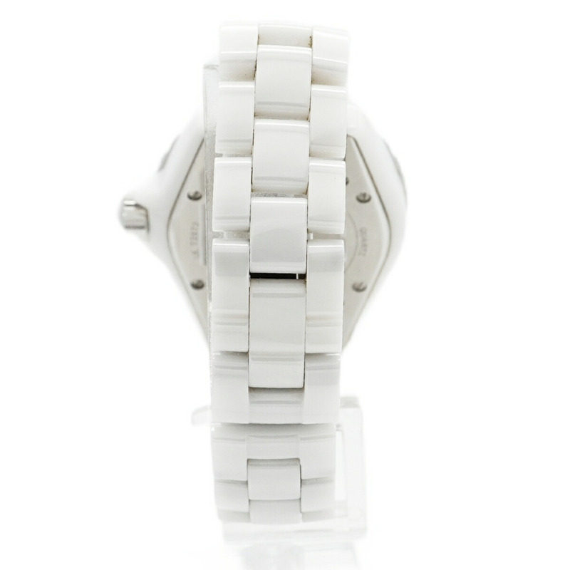 香奈兒 J12 H1628 白色錶盤女錶-7