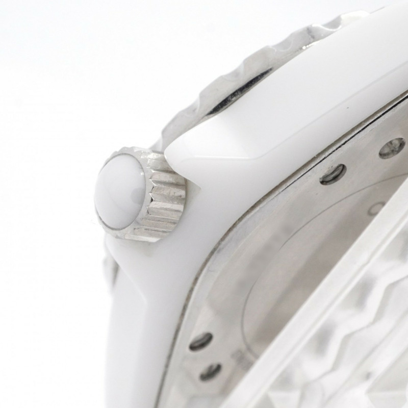 香奈兒 J12 H1628 白色錶盤女錶-8