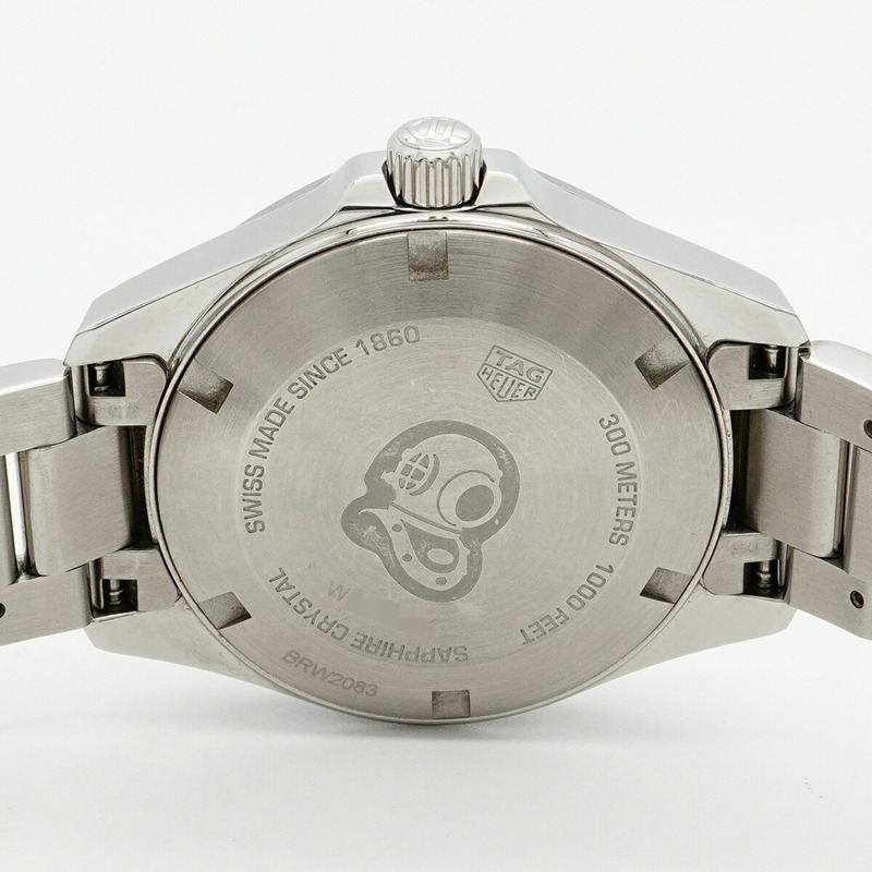 泰格豪雅競潛系列 WBD1311 白色錶盤女錶-4