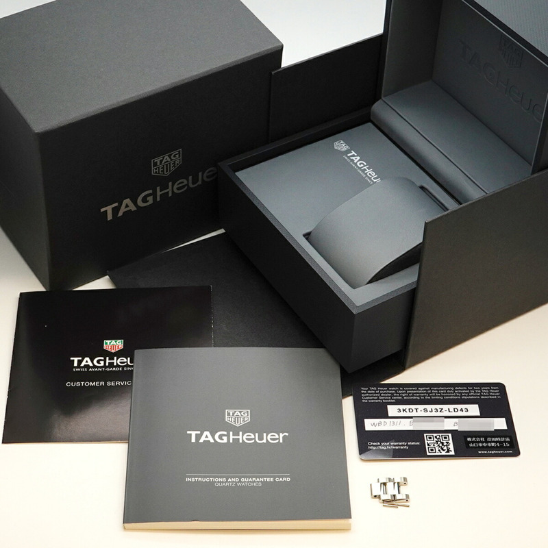 泰格豪雅競潛系列 WBD1311 白色錶盤女錶-9