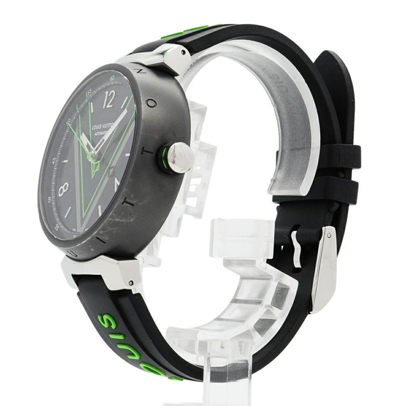 路易威登 Tambour QA131Z 黑色錶盤男士腕錶-1