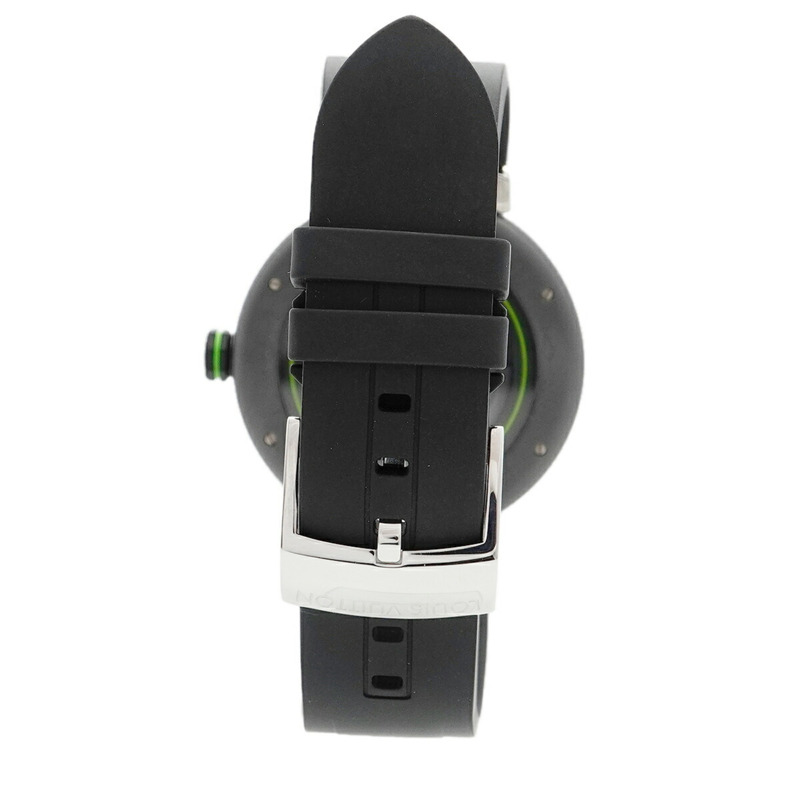 路易威登 Tambour QA131Z 黑色錶盤男士腕錶-7