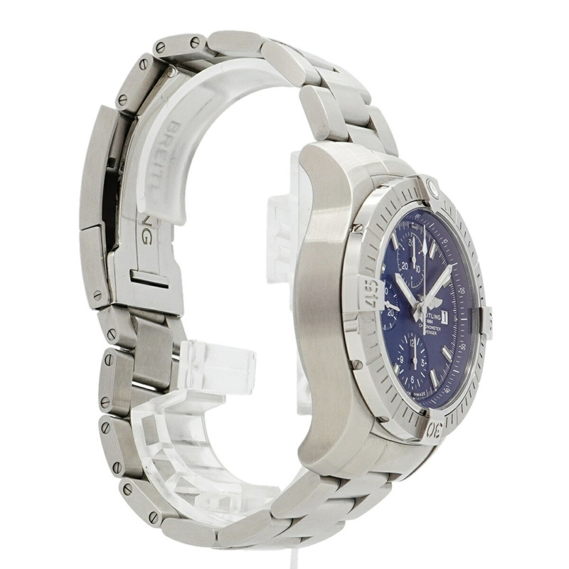 百年靈復仇者A13385藍色錶盤男士腕錶-2