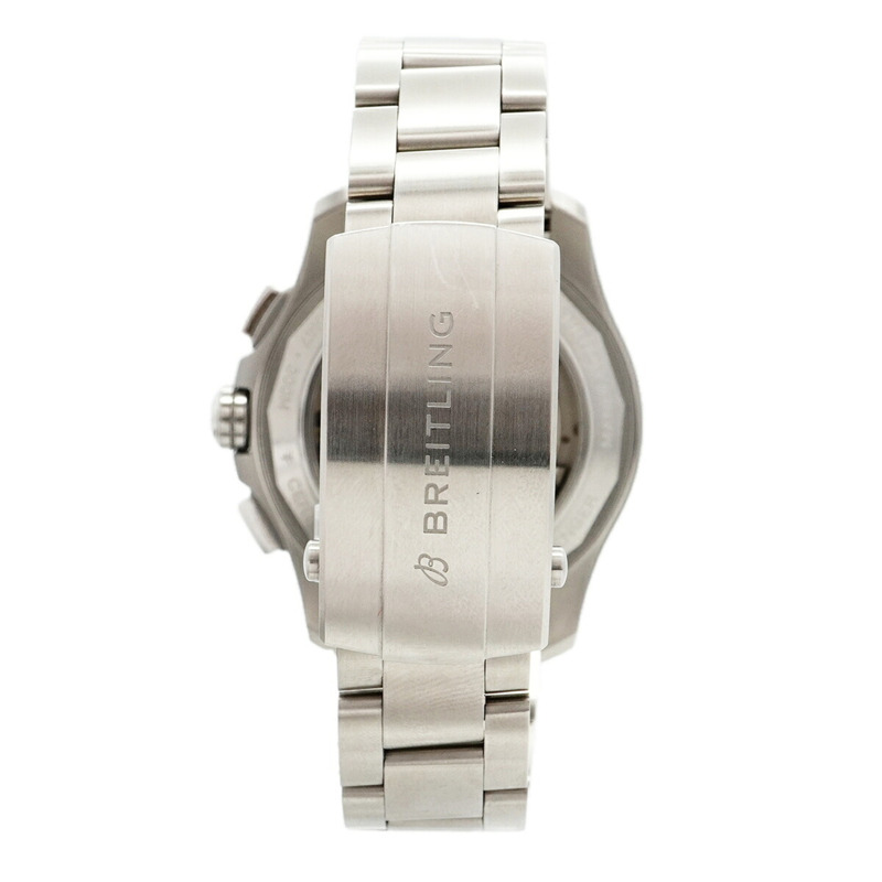 百年靈復仇者AB0147黑色錶盤男士腕錶-7