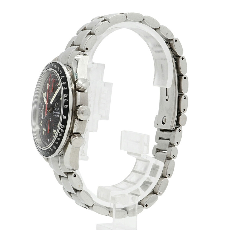 歐米茄超霸系列3513.53黑色錶盤男士腕錶-1