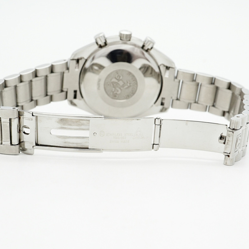 歐米茄超霸系列3513.53黑色錶盤男士腕錶-3