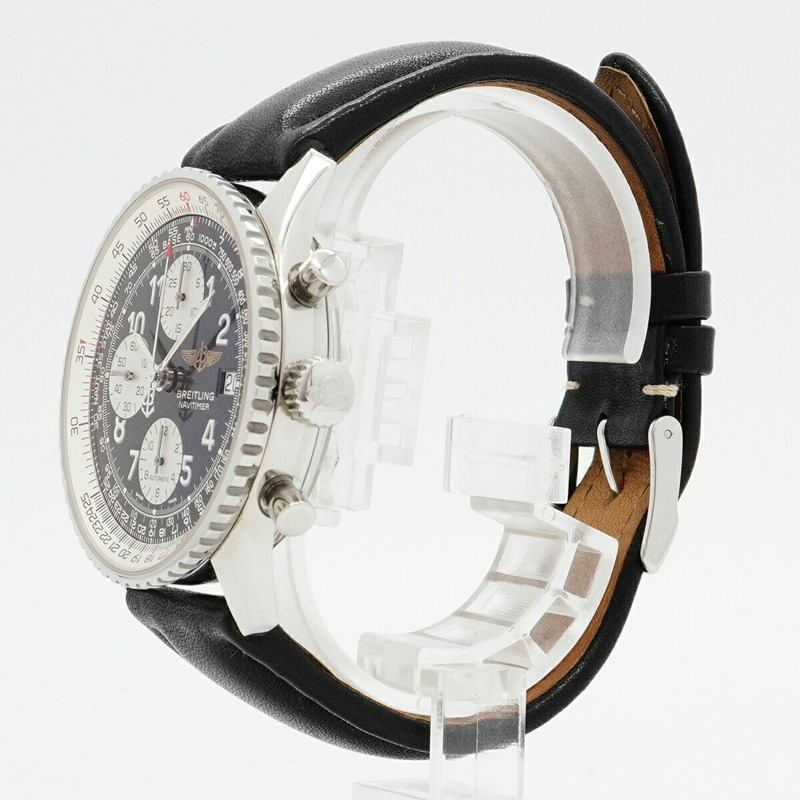 百年靈老款Navitimer A13322黑色錶盤男士腕錶-1