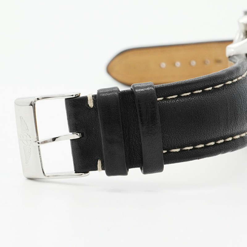 百年靈老款Navitimer A13322黑色錶盤男士腕錶-3