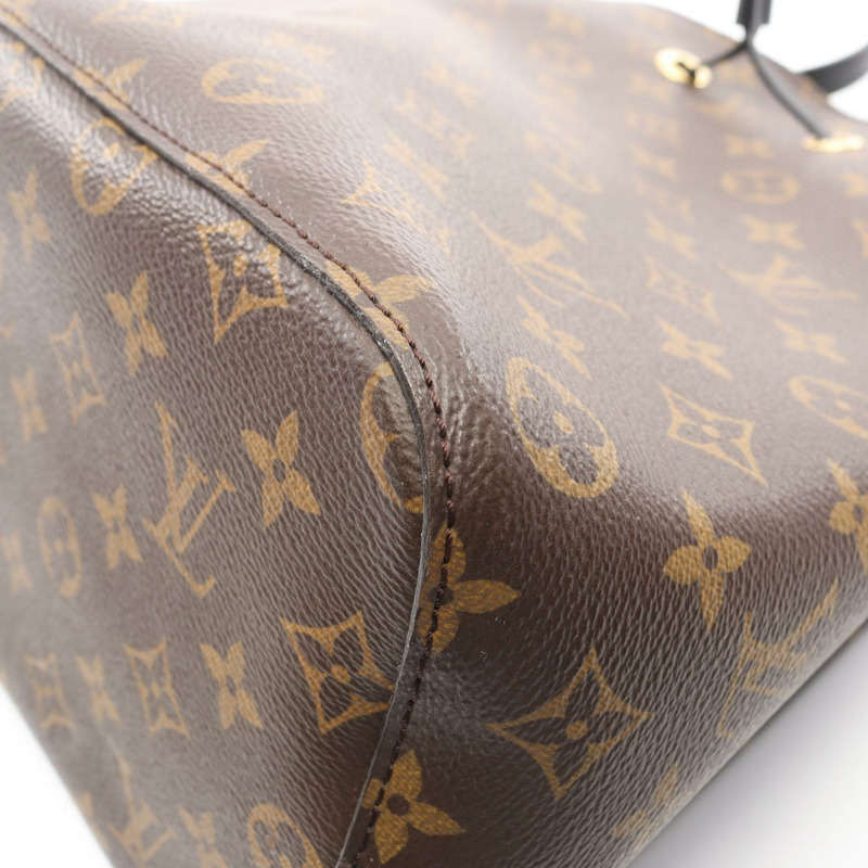 路易威登 Neonoe 肩背包 M44020 Monogram 帆布 棕色 黑色 二手 LV-5