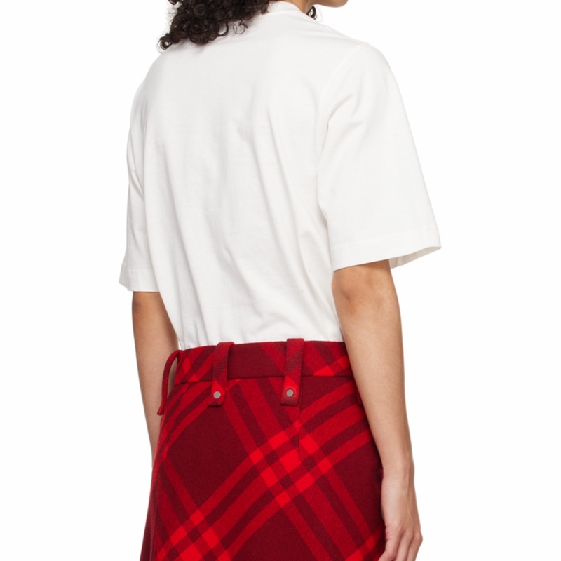 Burberry 女士 玫瑰棉質 T 恤XXS XS S M L XL碼-7