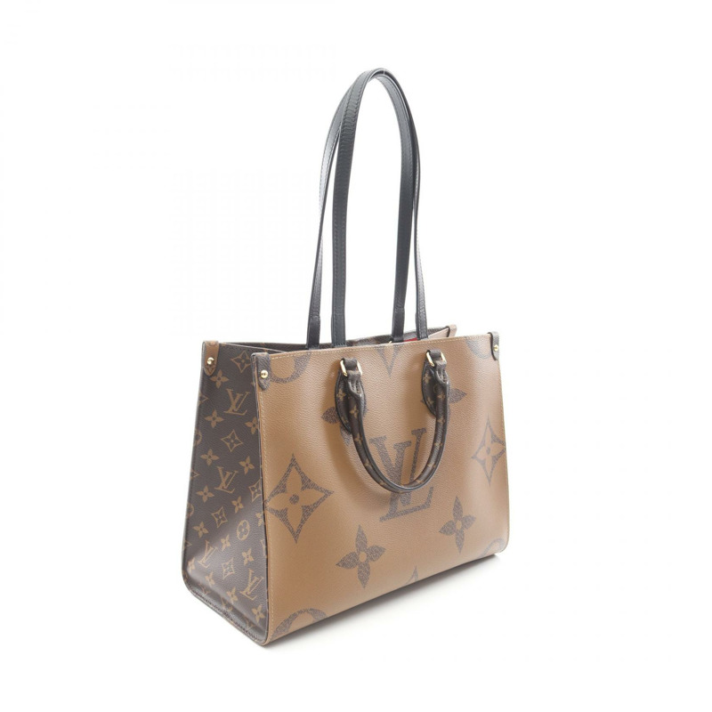 路易威登 On the Go MM 單肩托特包 M45321 Monogram Giant Reverse 二手-1