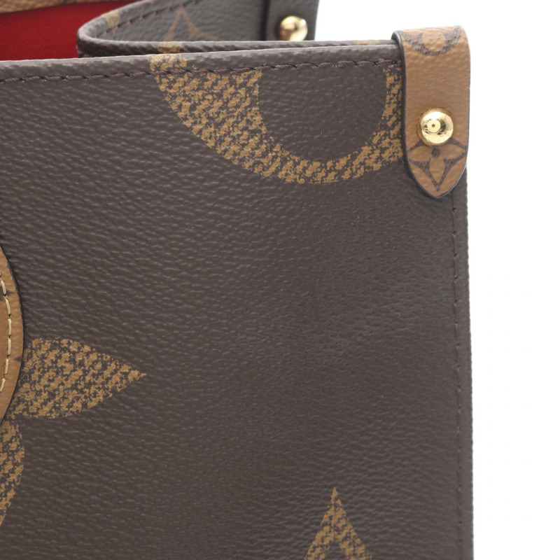 路易威登 On the Go MM 單肩托特包 M45321 Monogram Giant Reverse 二手-6