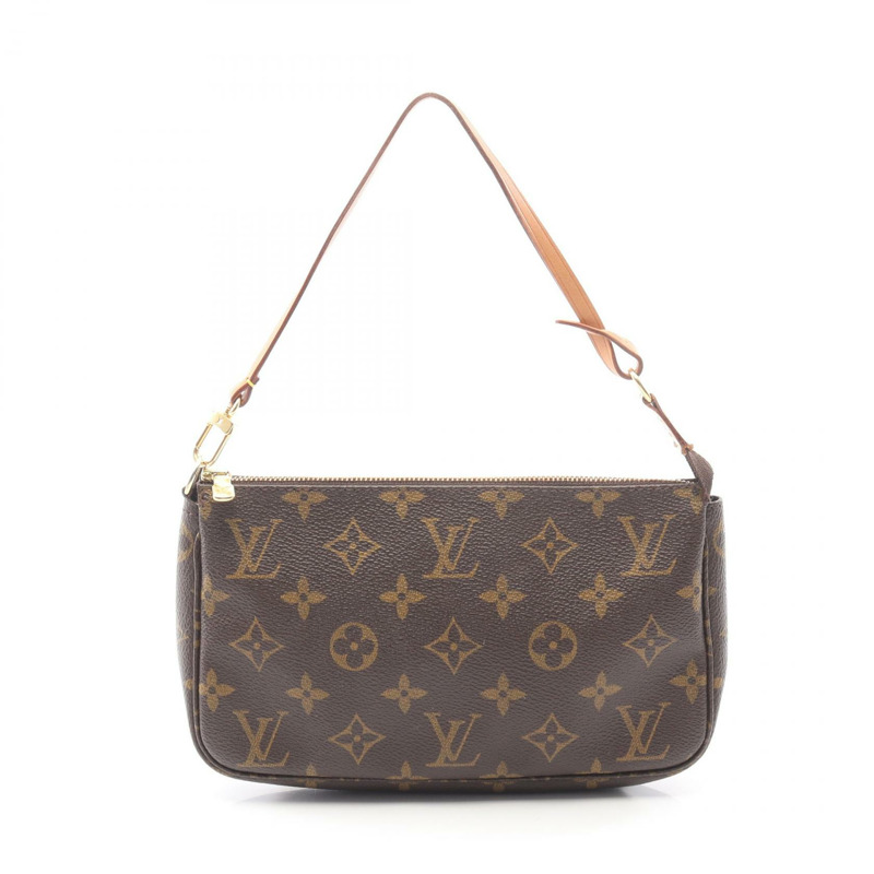 路易威登 Pochette Accessoires 單肩手提包 M51980 Monogram 帆布 二手-0