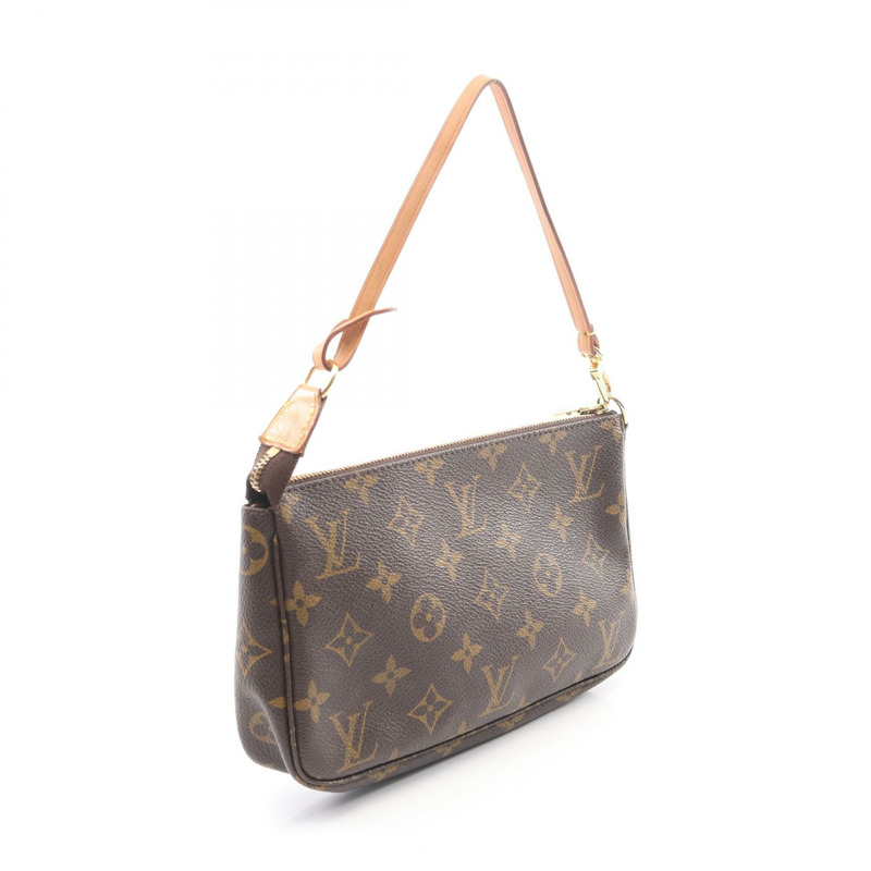 路易威登 Pochette Accessoires 單肩手提包 M51980 Monogram 帆布 二手-1