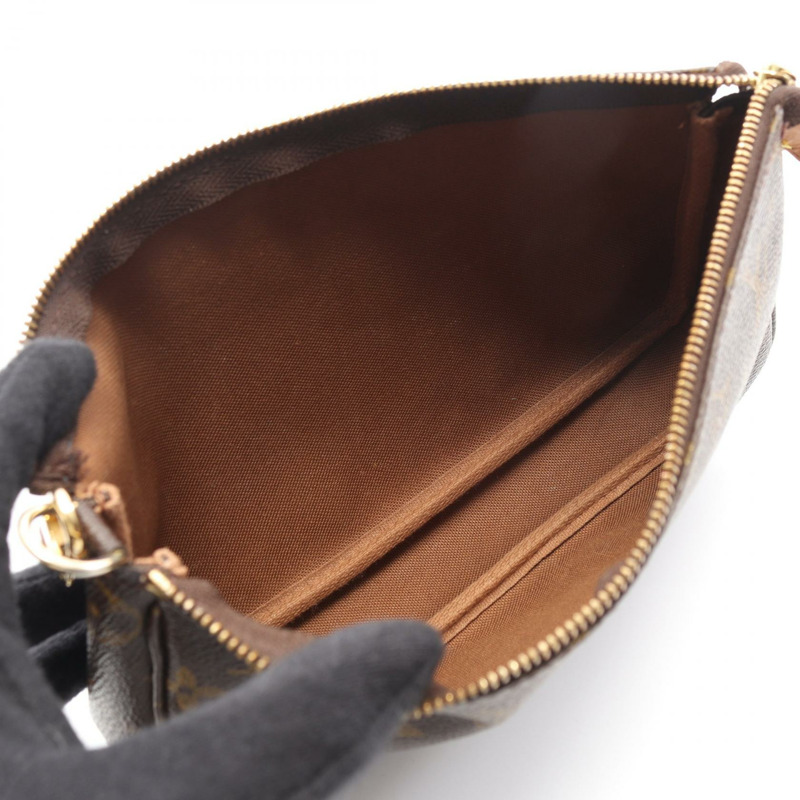 路易威登 Pochette Accessoires 單肩手提包 M51980 Monogram 帆布 二手-2