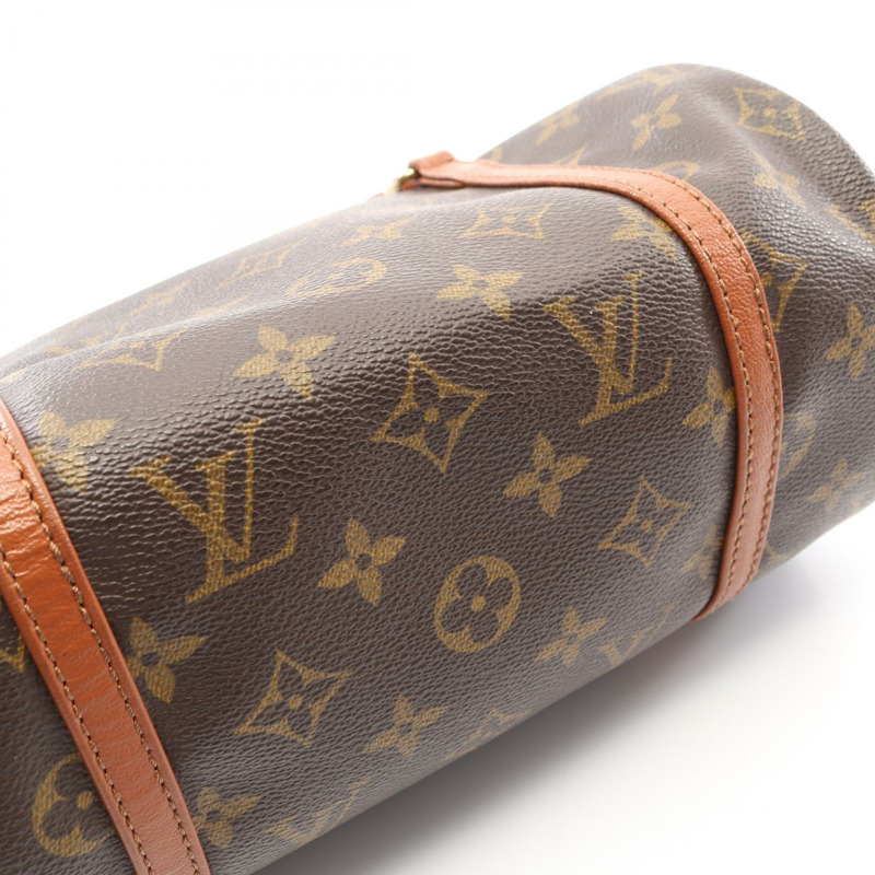 路易威登 Papillon 26 舊手提包 M51366 Monogram 帆布棕色二手女士 LV-6