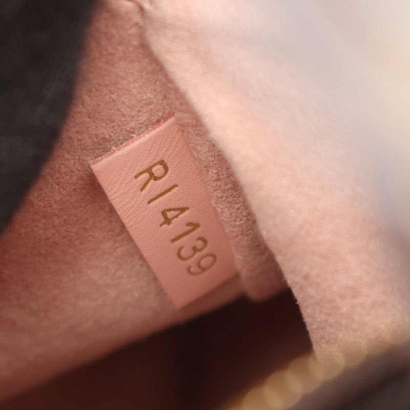 路易威登 Neonoe 肩背包 M44022 Monogram 帆布皮革 棕色粉紅色 二手-4