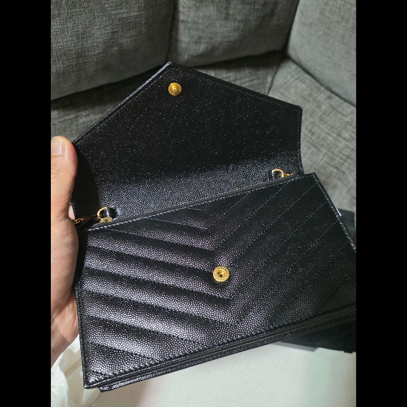 Saint Laurent YSL 牛皮 WOC 小號-7