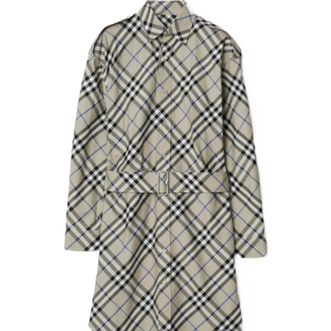 Burberry 女士 格紋襯衫式連衣裙UK-4 UK-6 UK-8 UK-10 UK-12碼