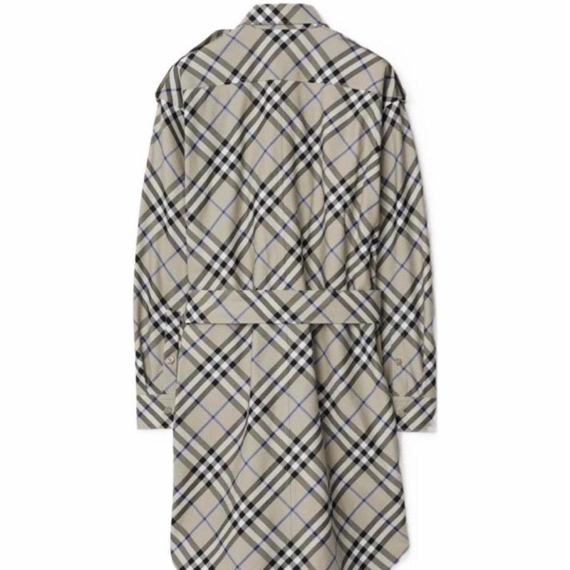 Burberry 女士 格紋襯衫式連衣裙UK-4 UK-6 UK-8 UK-10 UK-12碼-1