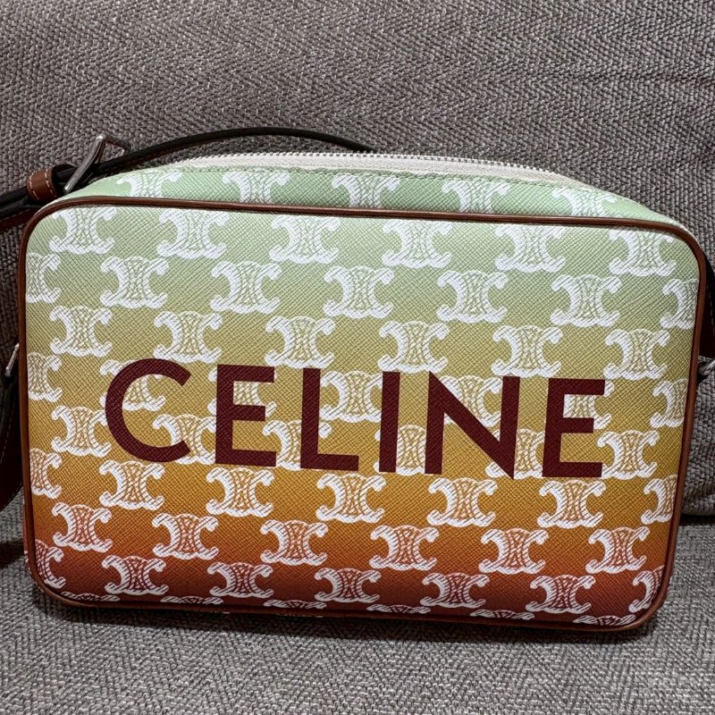 CELINE 漸層晚霞中號郵差包-0