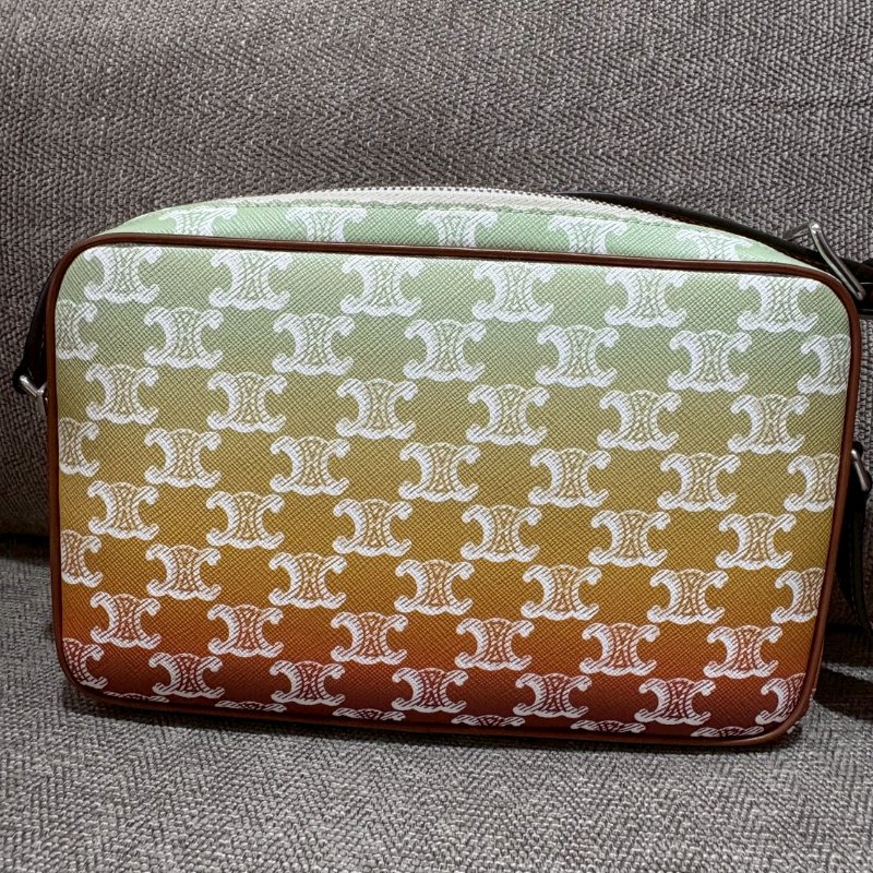 CELINE 漸層晚霞中號郵差包-1