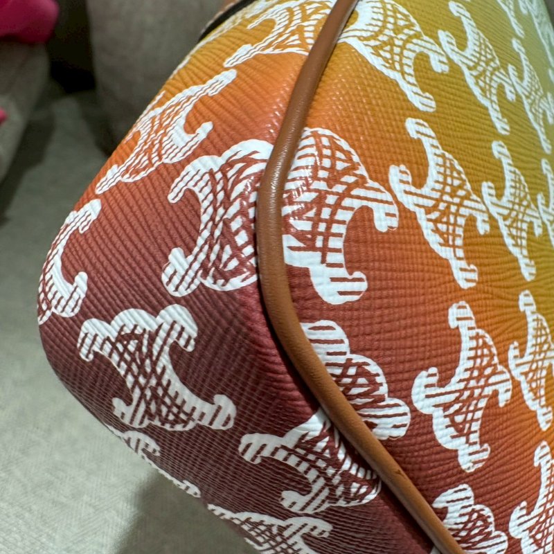 CELINE 漸層晚霞中號郵差包-3