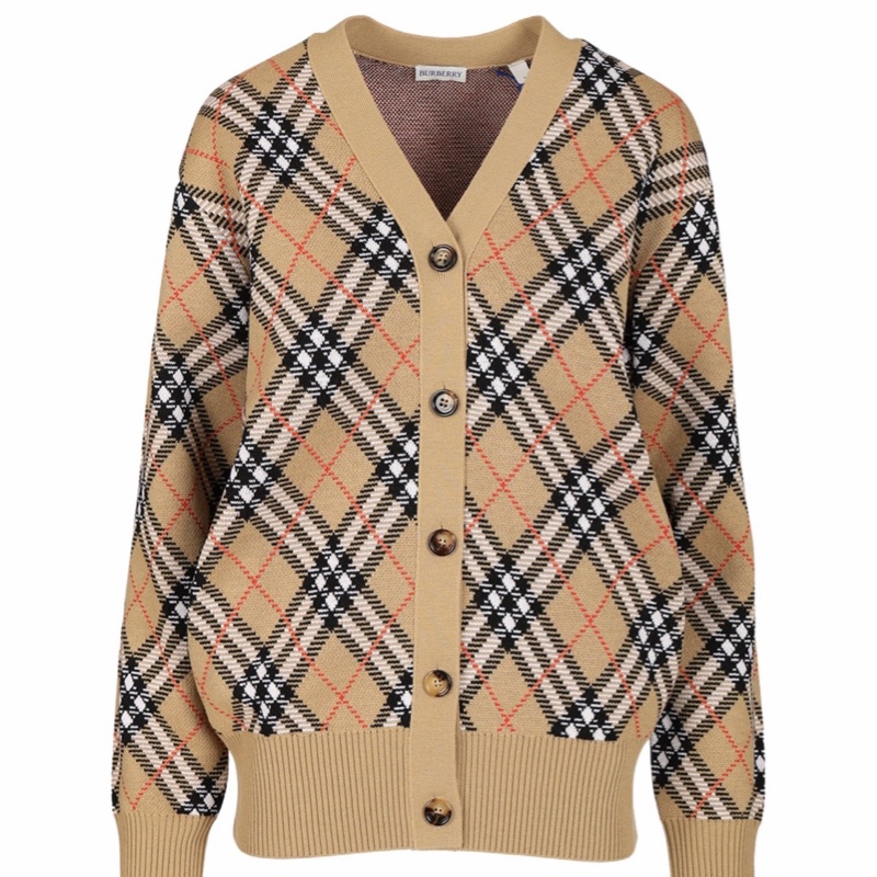 Burberry 女士 格紋開襟衫XXS XS S M L XL碼-0