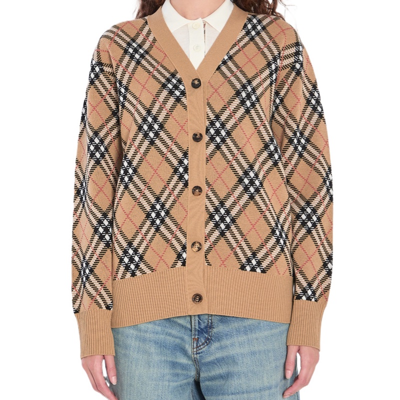 Burberry 女士 格紋開襟衫XXS XS S M L XL碼-1
