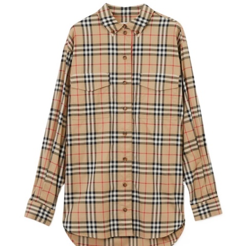 Burberry 女士 格紋襯衫UK-2 UK-4 UK-6 UK-8 UK-10 UK-12 UK-14