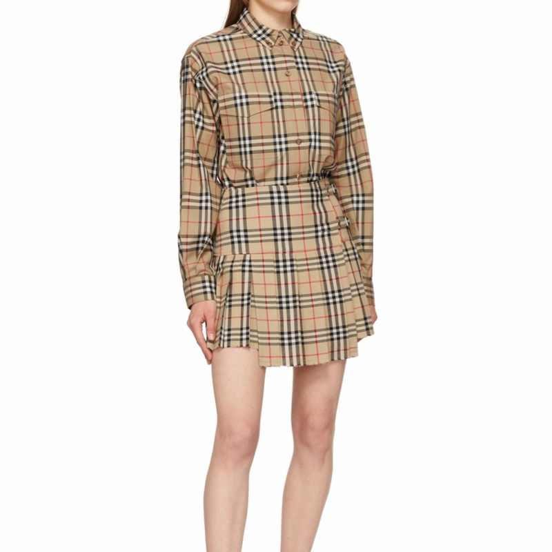 Burberry 女士 格紋襯衫UK-2 UK-4 UK-6 UK-8 UK-10 UK-12 UK-14-6