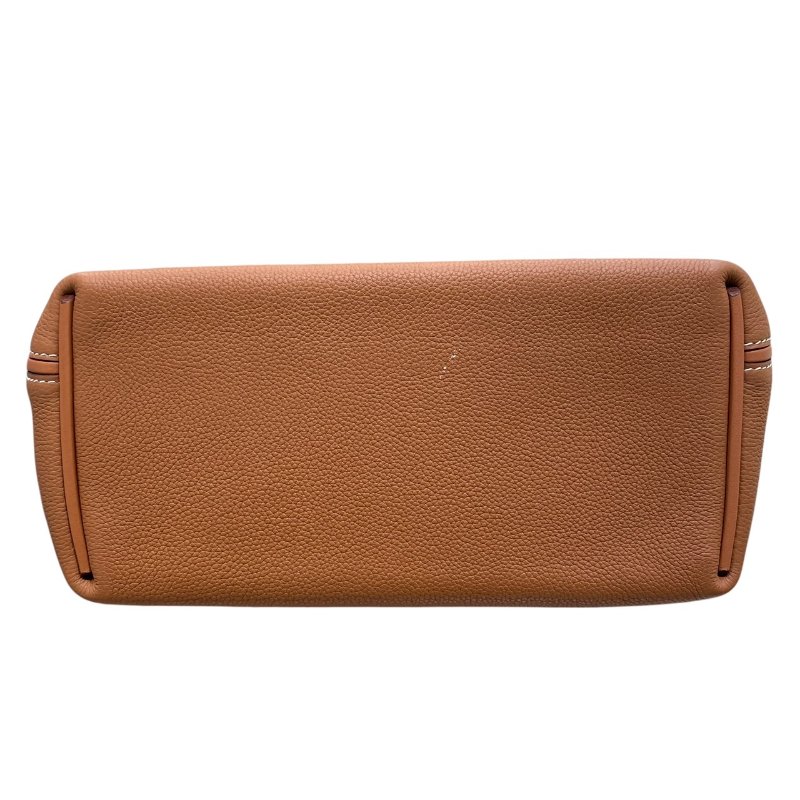 HERMES 愛馬仕 24/24 29 兩用包 皮革 金棕 金釦-5