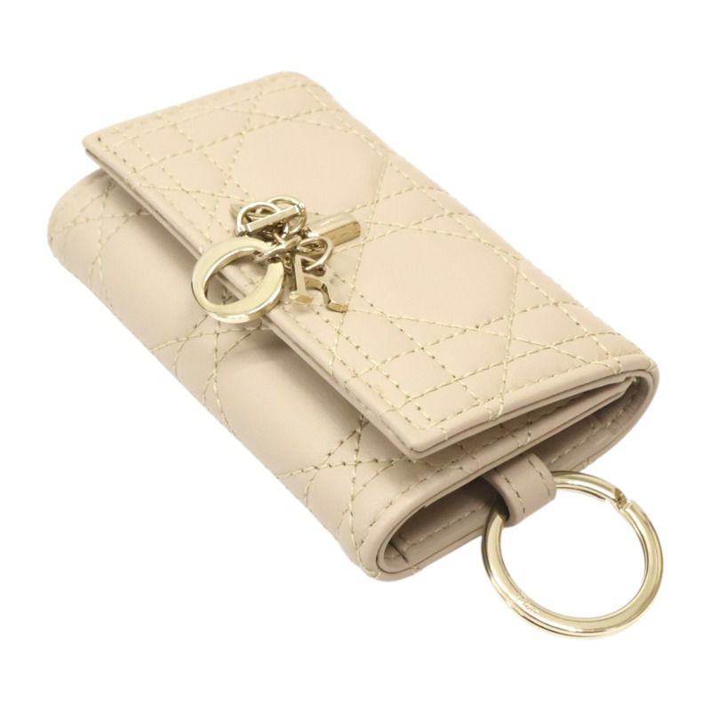 淺棕色 羊皮 My Dior Aster 鑰匙包【Dior 迪奧 】 S0983ONMJ-2