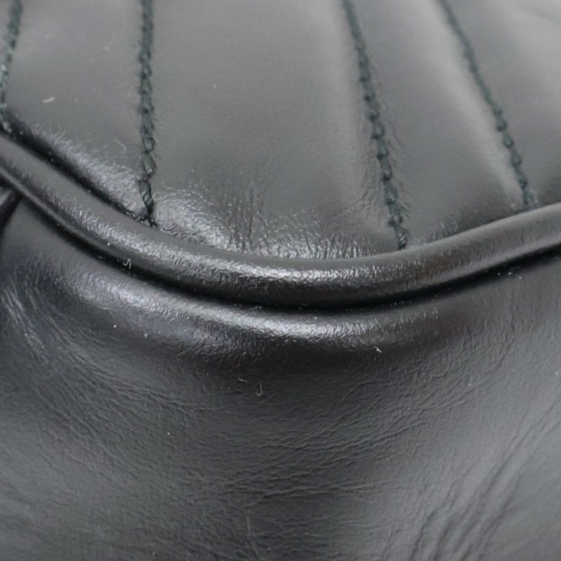 黑色 牛皮 GG Marmont 肩背包【GUCCI 古馳】 446744-14