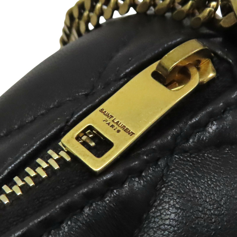 黑色 羊皮 Sade Tube 肩背包【SAINT LAURENT YSL 聖羅蘭 】 699703-14