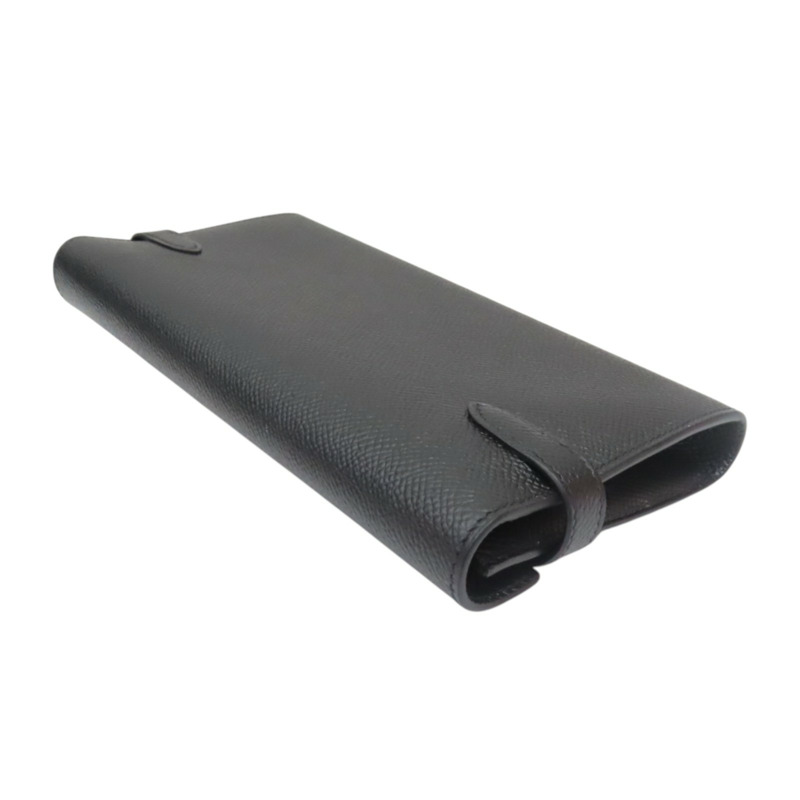 黑色 Epsom牛皮 Kelly 長夾 A刻 金扣【HERMES 愛馬仕】 H051300CK-3