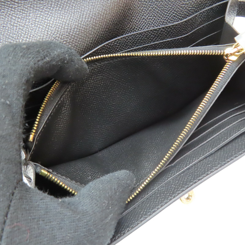 黑色 Epsom牛皮 Kelly 長夾 A刻 金扣【HERMES 愛馬仕】 H051300CK-5