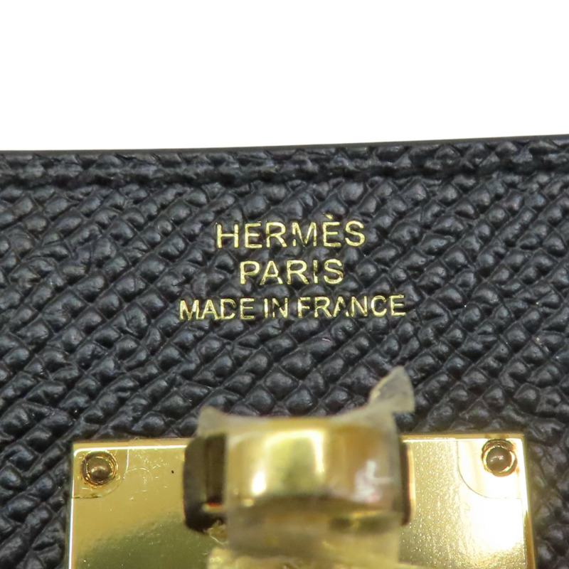 黑色 Epsom牛皮 Kelly 長夾 A刻 金扣【HERMES 愛馬仕】 H051300CK-6