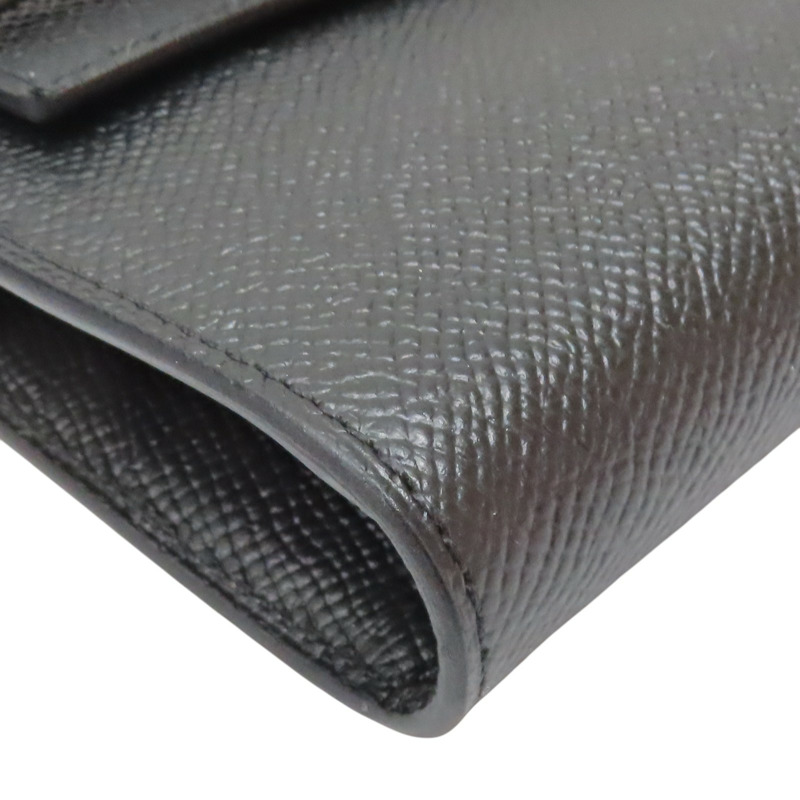 黑色 Epsom牛皮 Kelly 長夾 A刻 金扣【HERMES 愛馬仕】 H051300CK-9