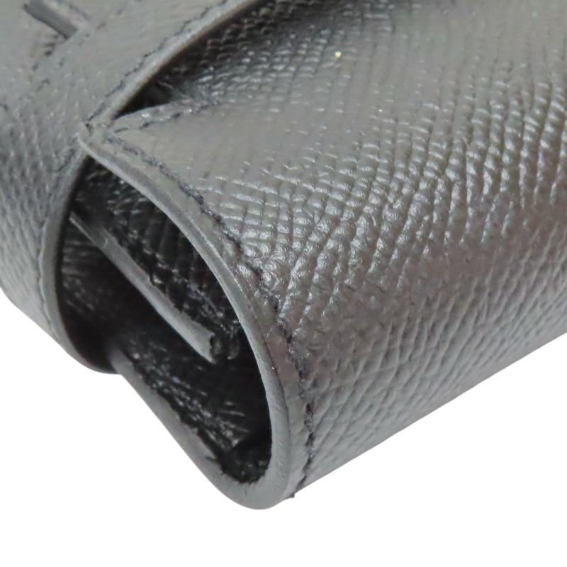 黑色 Epsom牛皮 Kelly 長夾 A刻 金扣【HERMES 愛馬仕】 H051300CK-11