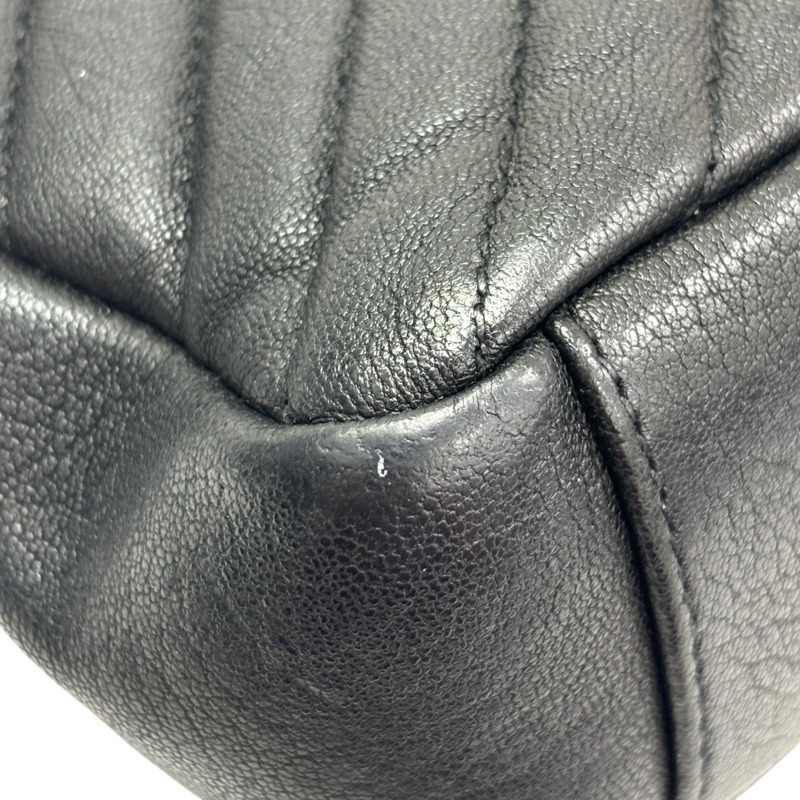 黑色 皮革 College Medium 兩用包【SAINT LAURENT YSL 聖羅蘭 】 487213-11