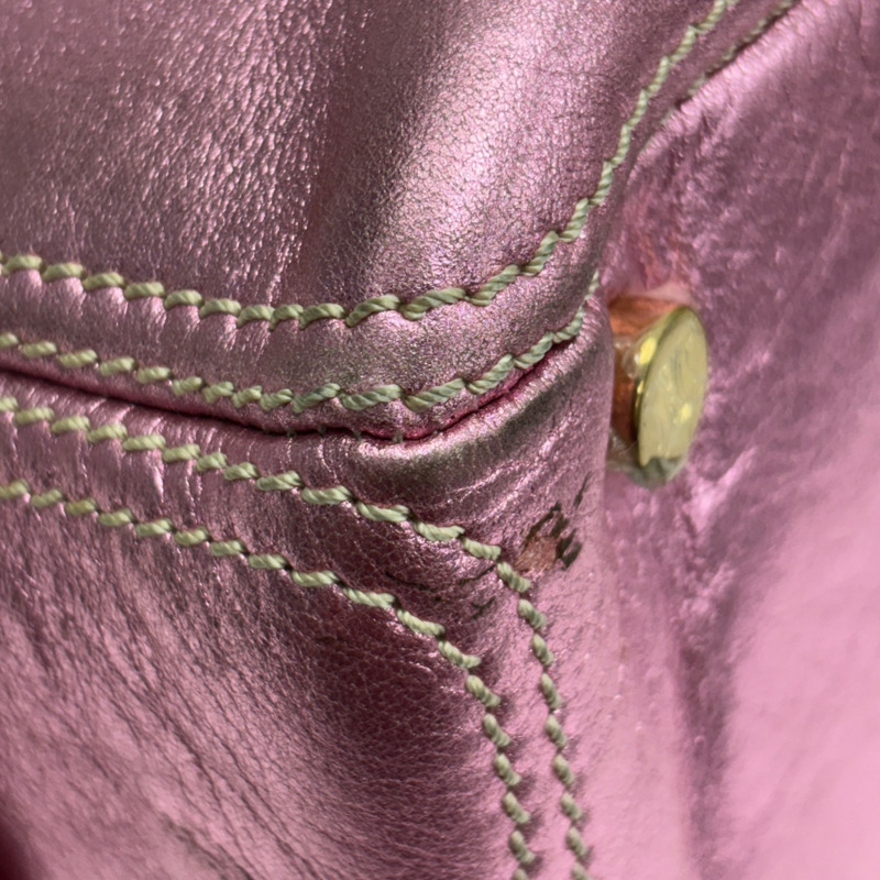 粉紅色 皮革 Boogie 手提包【CELINE 賽琳】 CE00/34-10