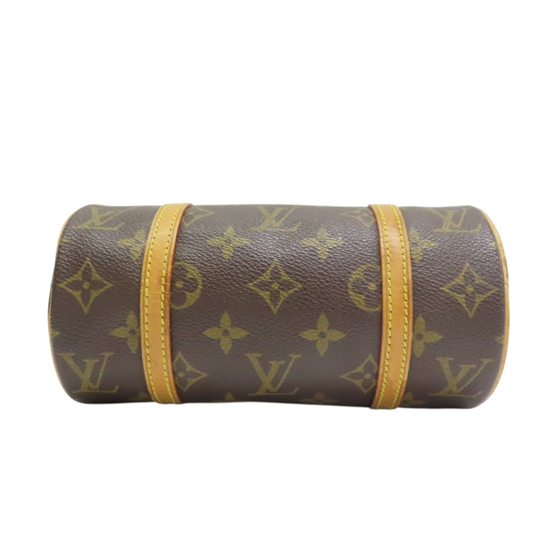 棕色 原花帆布 Papillon 19 手提包【LOUIS VUITTON LV 路易威登】 M51389-3